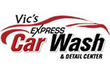 VIC'S EXPRESS CAR WASH logo