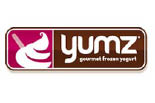 YUMZ GOURMET FROZEN YOGURT logo