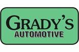 GRADY'S AUTOMOTIVE & TOUCHLESS logo