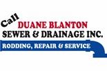DUANE BLANTON SEWER & DRAINAGE INC. logo