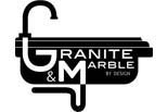 GRANITE AND MARBLE BY DESIGN logo