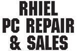 RHIEL PC REPAIR AND SALES logo