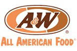 A&W ALL AMERICAN FOOD logo