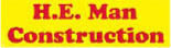 H.E.MAN CONSTRUCTION logo