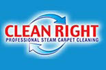 Clean Right Steam Carpet Cleaning logo