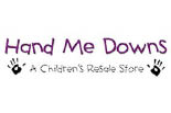 Hand Me Downs Children's Resale Store logo