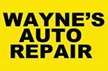 Wayne's Auto Repair logo