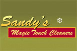 SANDY'S MAGIC TOUCH CLEANERS logo
