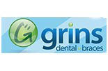 GRINS DENTAL logo