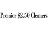PREMIER $2.50 CLEANERS logo