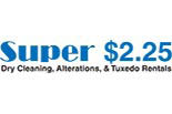 SUPER DRY CLEANERS logo
