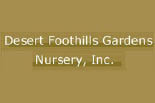 DESERT FOOTHILLS GARDENS NURSERY logo
