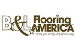 B & L FLOORING AMERICA / CRAZY NATES logo