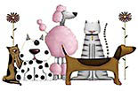 PET SENSATIONS SALON of Prescott logo