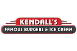Kendall's Famous Burgers logo