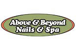 ABOVE & BEYOND NAILS AND SPA logo