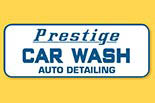 PRESTIGE CAR WASH logo