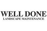 WELLDONE LANDSCAPE & MAINTENANCE logo