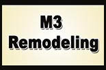 M3 REMODELING logo