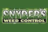 SNYDER WEED CONTROL logo
