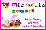 MIX 'N' LIX YOGURT logo