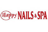 HAPPY NAIL AND SPA logo