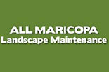 ALL MARICOPA LANDSCAPE MAINTENANCE logo