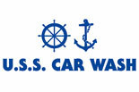 U.S.S. CAR WASH logo