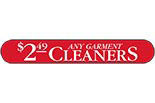 $2.49 ANY GARMENT CLEANERS - SPRINGFIELD logo