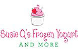 SUSIE Q'S FROZEN YOGURT AND MORE logo