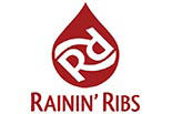 RAININ' RIBS BBQ & SMOKEHOUSE logo