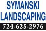 SYMANSKI LANDSCAPING logo