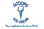 SCOOPS ICE CREAM logo