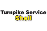 TURNPIKE SERVICE SHELL logo