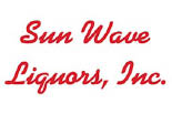 SUN WAVE LIQUORS AND WINE STORE logo
