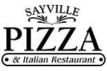 SAYVILLE  PIZZA logo