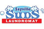 SAYVILLE SUDS LAUNDROMAT logo