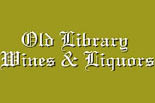 OLD LIBRARY WINES & LIQUORS logo