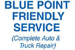 BLUE POINT FRIENDLY SERVICE logo