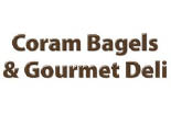 CORAM BAGELS & GOURMET DELI logo