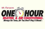 Mr. Furnace's One Hour Heating & Air logo