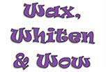 WAX WHITEN & WOW logo