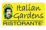 PIZZA PETE'S ITALIAN GARDENS logo