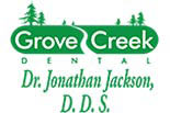 THE DENTIST PLEASANT GROVE logo