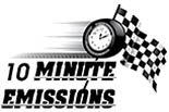 10 MINUTE EMISSIONS logo