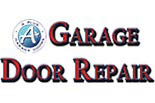 A PLUS GARAGE DOORS logo