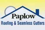 PAPLOW ROOFING logo