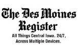 THE DES MOINES REGISTER logo