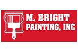 M. BRIGHT PAINTING logo