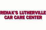 REHAK'S LUTHERVILLE CAR CARE CENTER logo